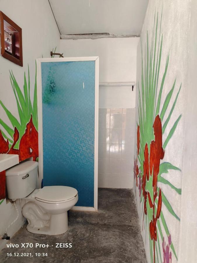 Lunazul Eco-Cabana Frente Al Mar Mahahual Kültér fotó