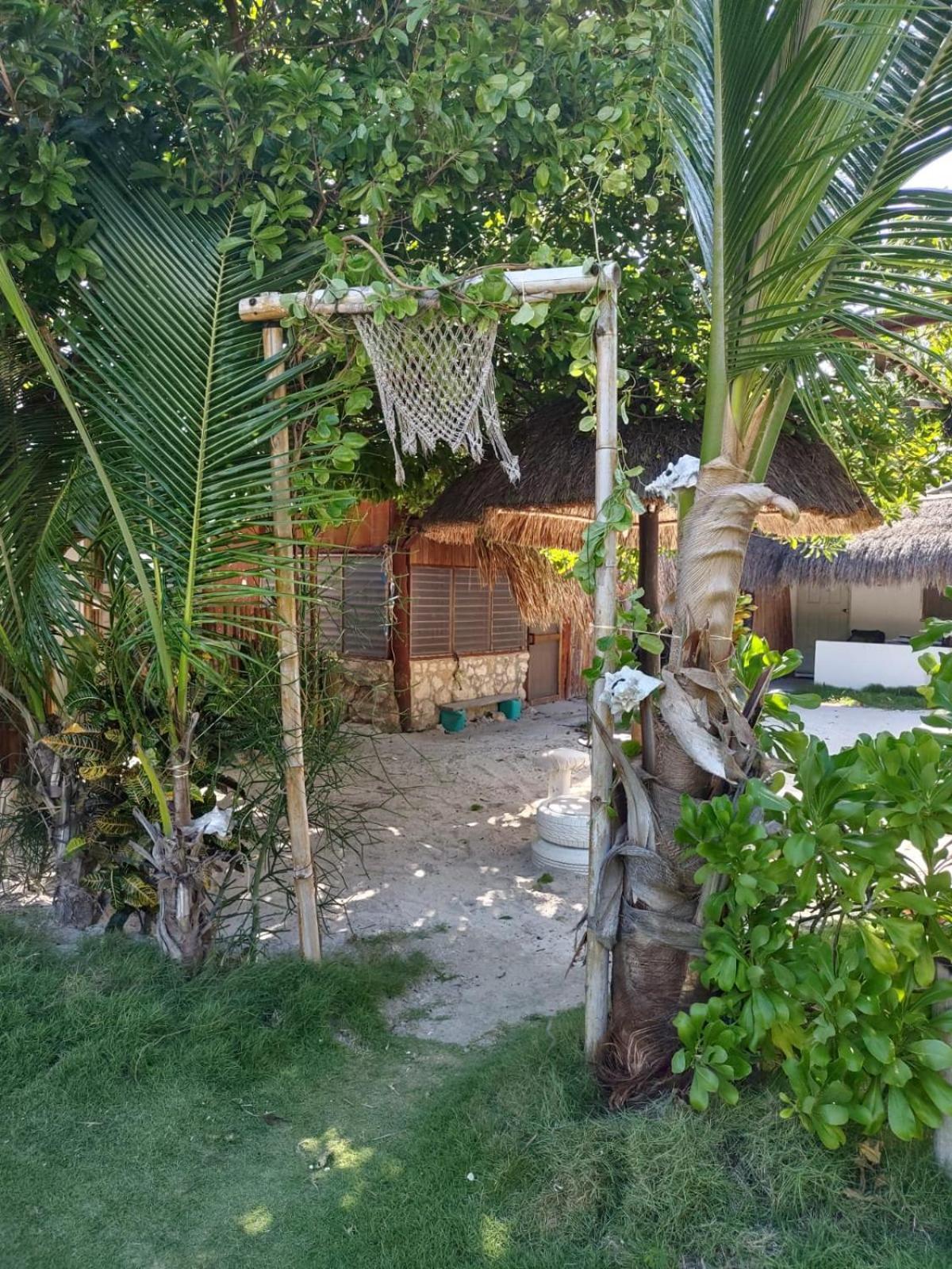 Lunazul Eco-Cabana Frente Al Mar Mahahual Kültér fotó